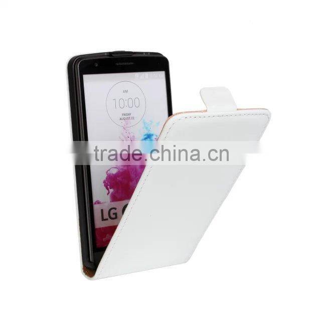 Wholesale Mobile phone case for LG G2,Flip Real leather case for LG G2
