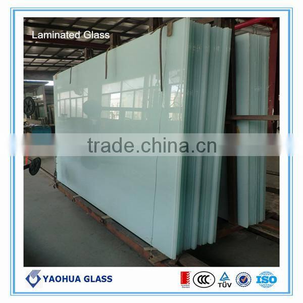 8mm tempered laminated glass