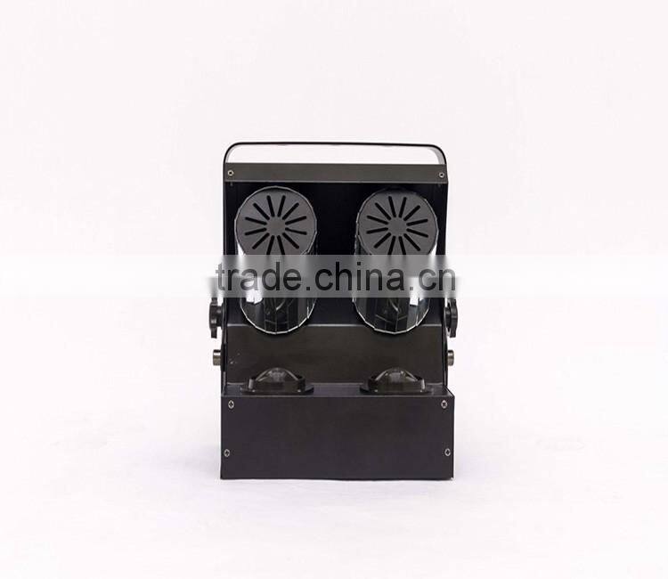 DMX512 10W 2-Head Quad RGBW roller led scanner stage beam light