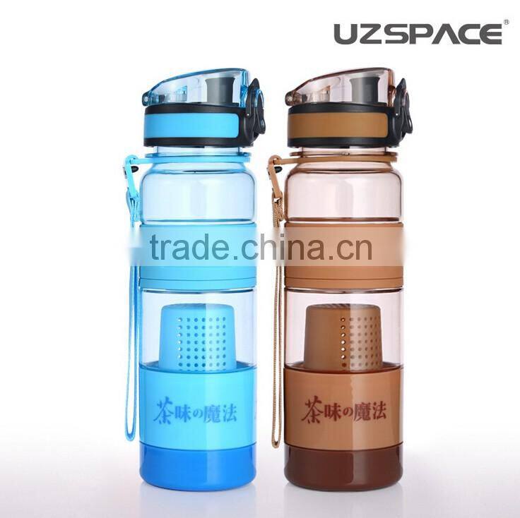 Best Price Personalized Outdoor tritan bottle with tea strainer