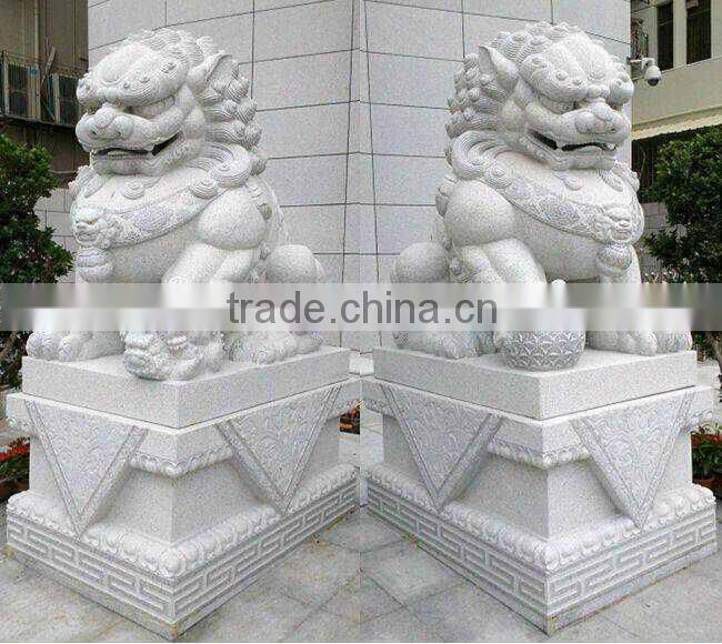 granite lion sculpture