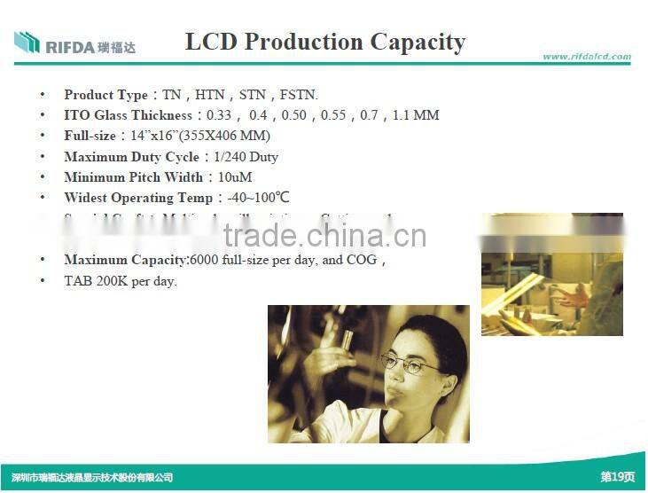 OGS capacitive touch screen for mobile phone