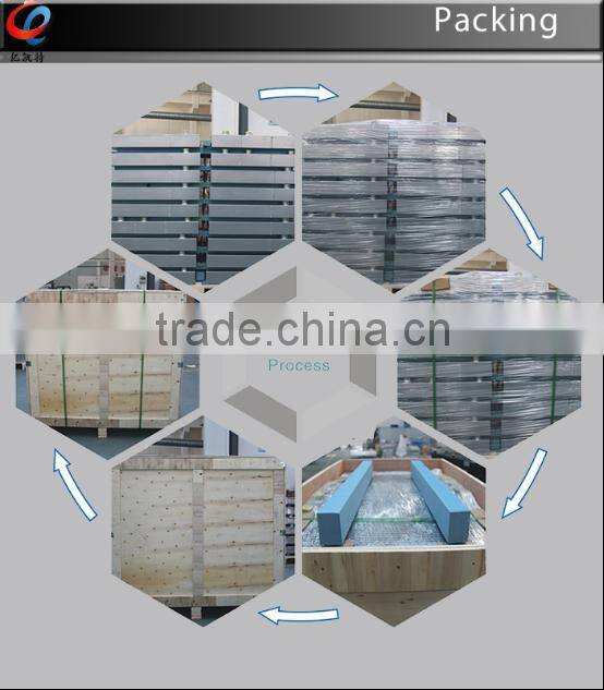 quality mixer truck oil cooler with electrical motor