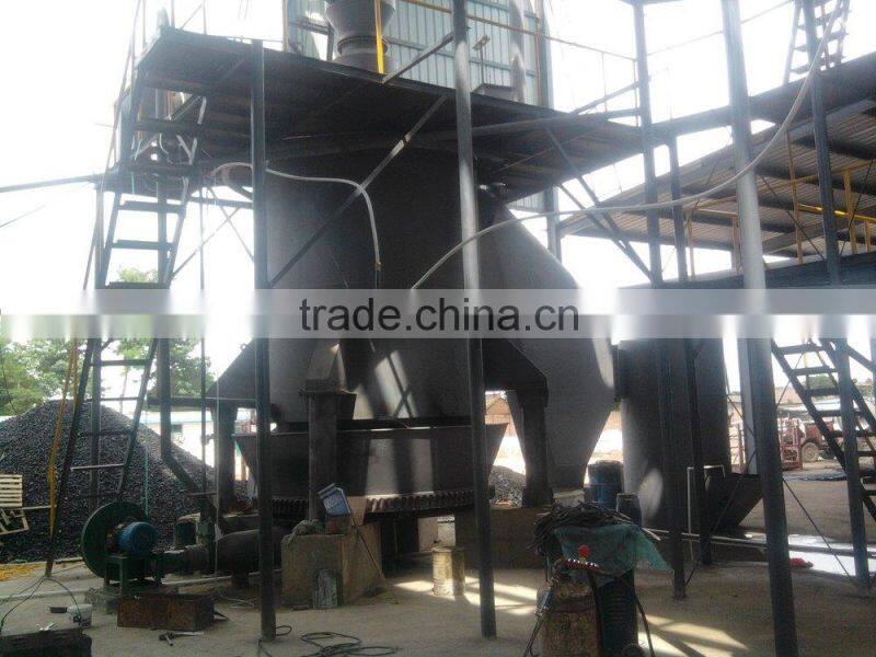 Melting furnace coal gasifier