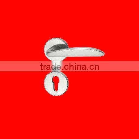 Zinc Alloy Handle with Lock Stainless Steel Door Handle with Lock