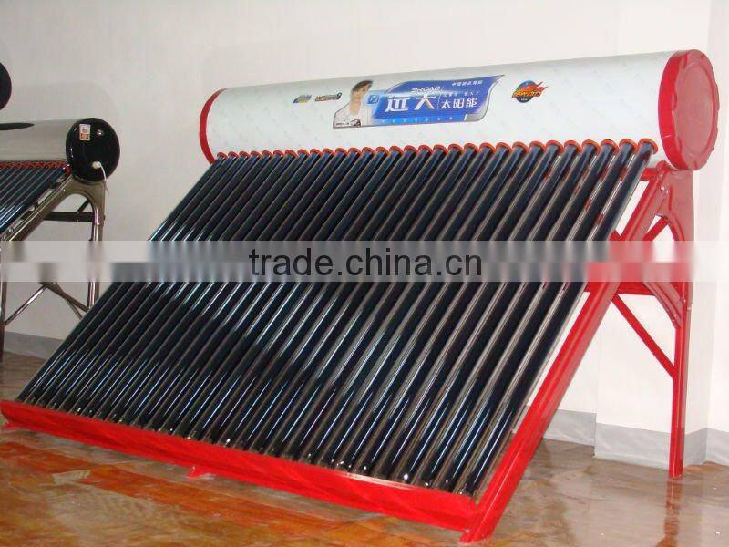 2015 integrated pressurized solar water heater with good quality