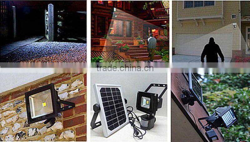 50W 2015 hot selling 2 years warranty solar sensor light
