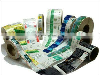 High quality Custom roll label stickers cheap label printing business for sale