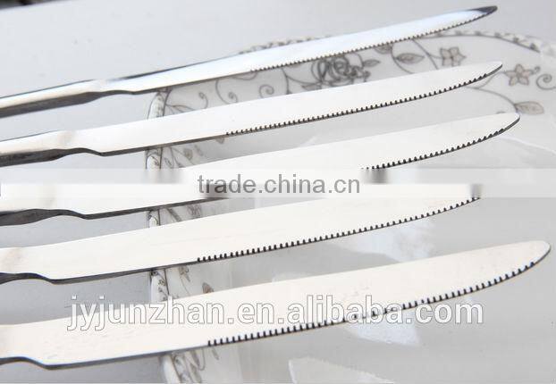 Factory direct sell Stainless Steak knife with plain handle with low price