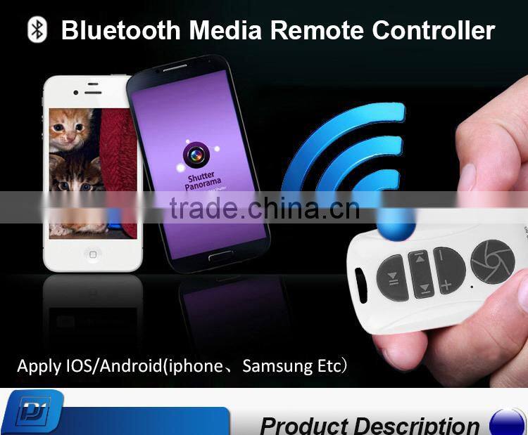Remote Control Music / Volume Control Photography Helper Bluetooth Media Remote Controller Music PlayerBuilt-in Lithium Battery