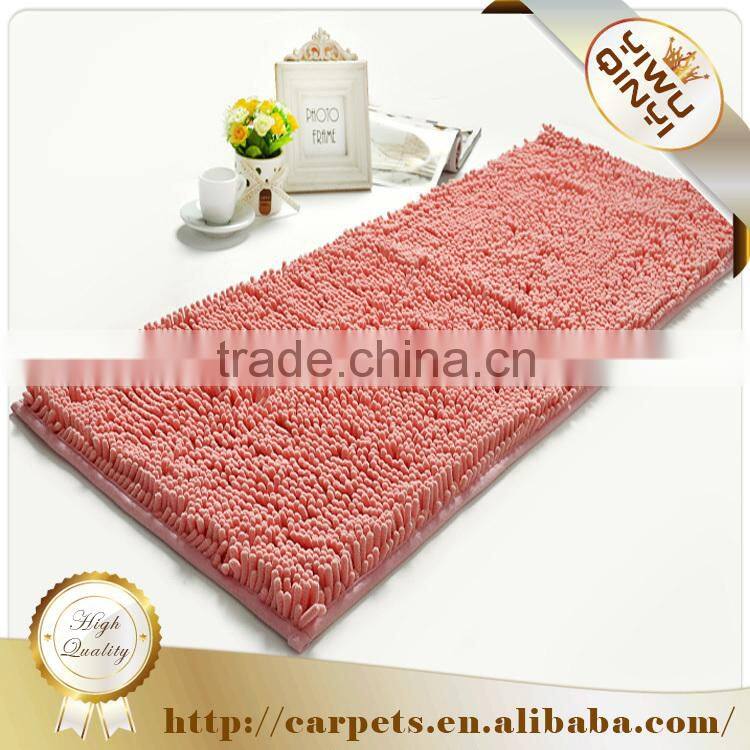 Chinese unique shaggy chenille heart shape carpet-QY / shaggy carpet