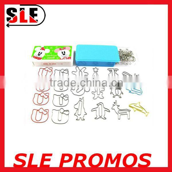 fancy heart shaped paper clip with heart shaped metal box