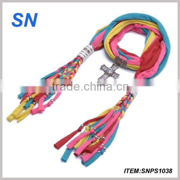 2014 latest new women's spring pendant jewelry fashion scarf