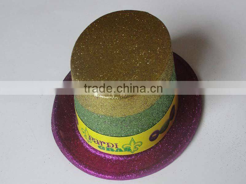 glitter top hats