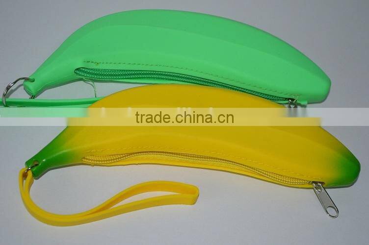 Banana Shape Silicone Coin Purse