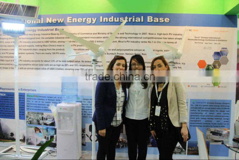 Home use horizontal axis wind generator 900w