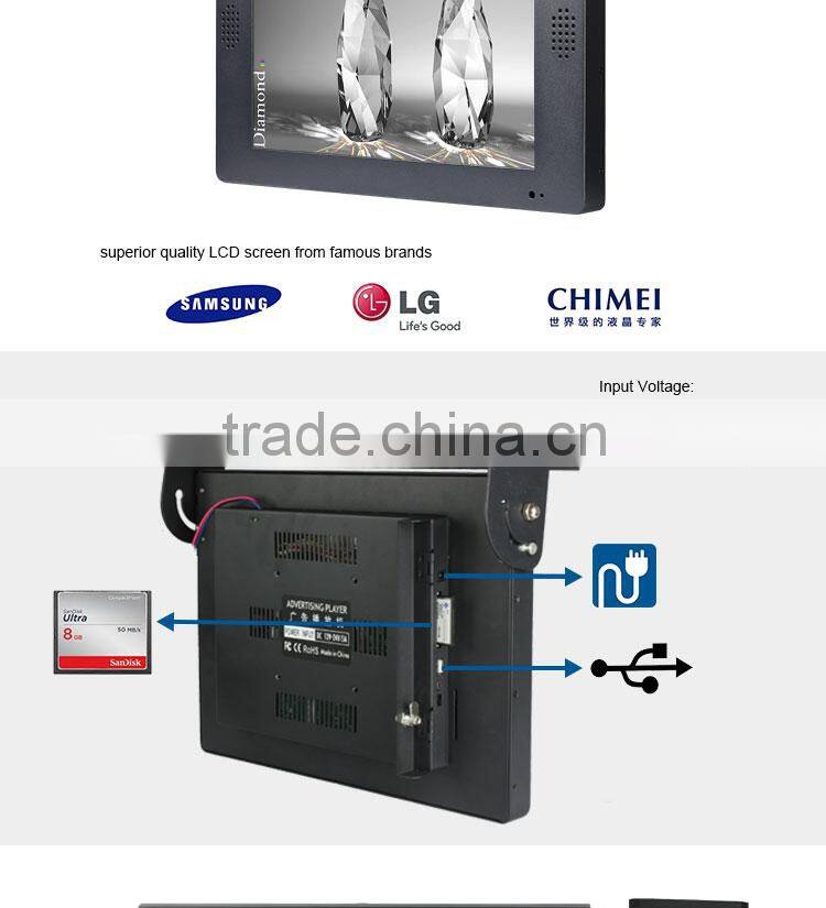 FlintStone 2014 Advertising Idea 15 inch bus led display screen