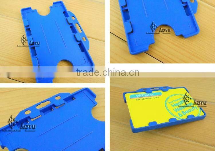 high quanlity plastic name card holder