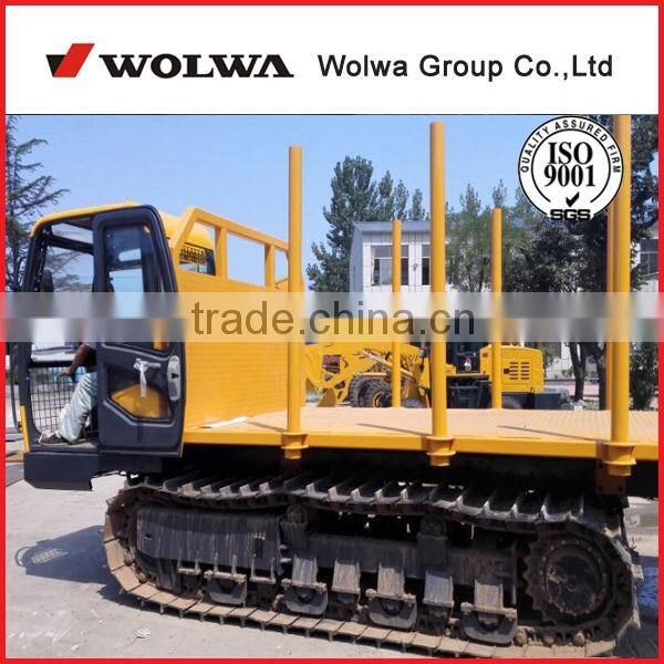 10 ton wood Track carrier with preheater of engine
