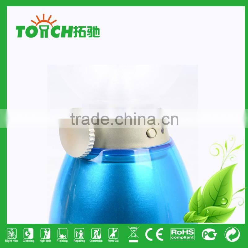 New Design Wind Switch Camping Light 3 Colors Gold Blue Pink Color Vintage Kerosene Design CFL Fashion Design Light Lamp