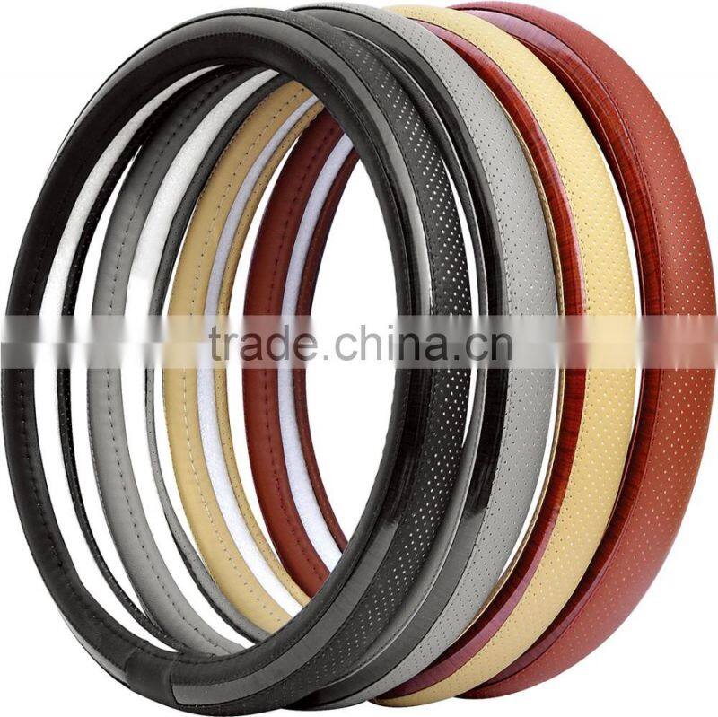High quality Automobile Factory Price white rubber Steering Wheel Cover
