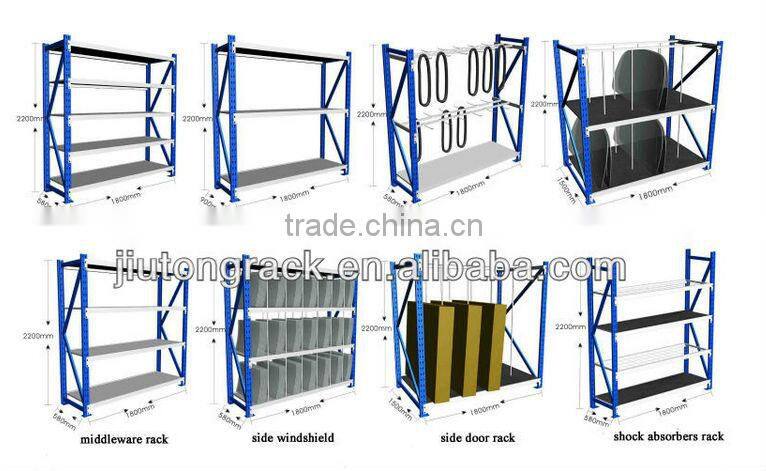 JT Warehouse stacking truck tire storage rack