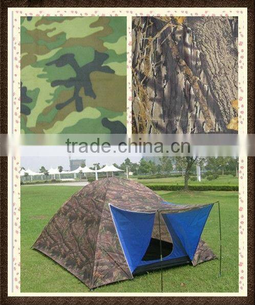 factory price taffeta camo printed tent material