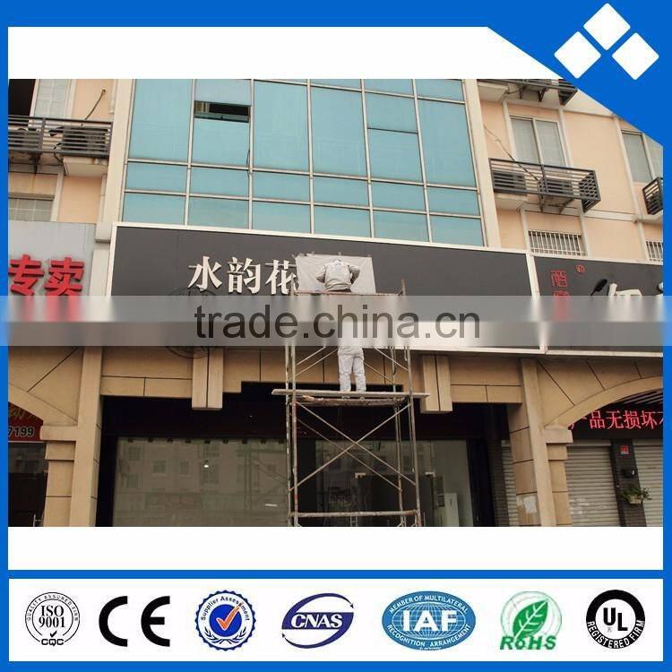 led acrylic face illuminated letter stainless steel house number