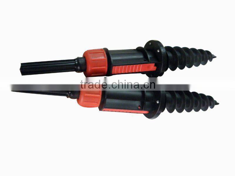 beach flagpole with heat transfer print