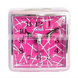 desk clock, cute square alarm clock, lovely wake up clock,