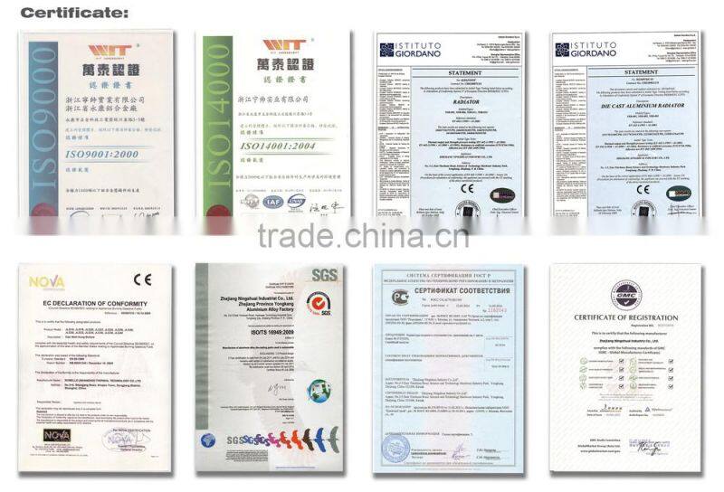 Aluminum heat radiator for room NSR-42