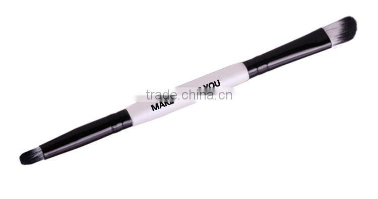 OEM welcomed long handle two end makeup brushes