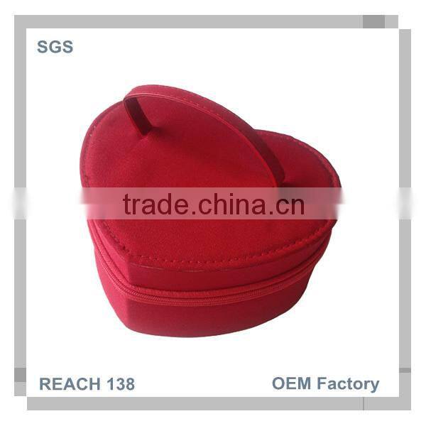 Custom made heart shape EVA jewel box