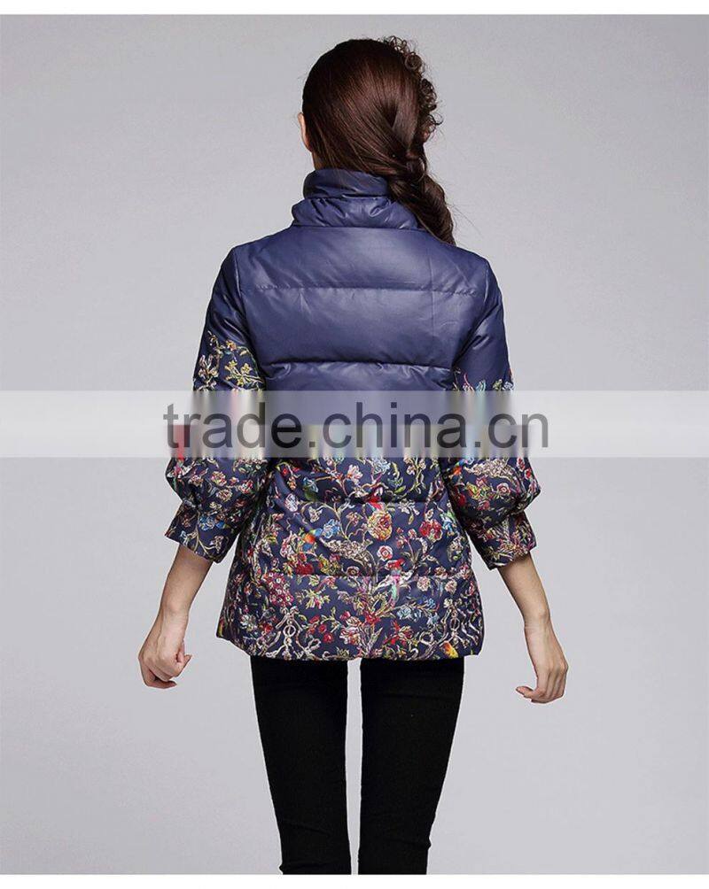 New fashion winter shopping women down jacket