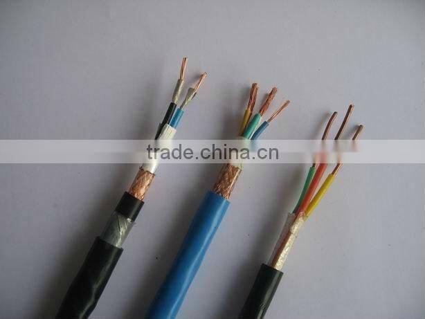 copper plastic insulated control cable