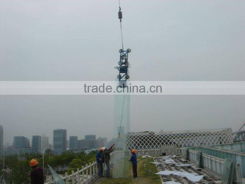 Below hook vacuum glass lifter