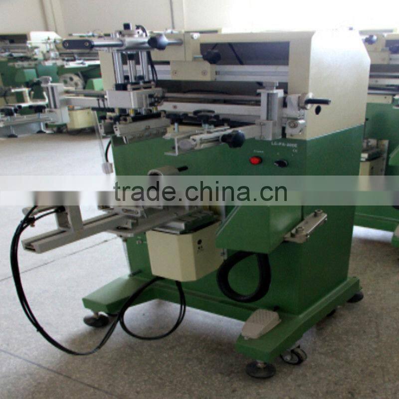 Round bottle screen printer