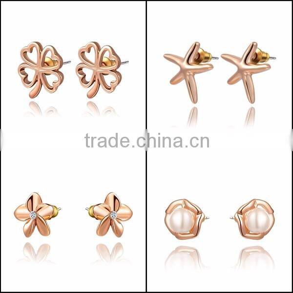 In stock Fashion Lady Earring New Design Wholesale High quality Jewelry SWE0015