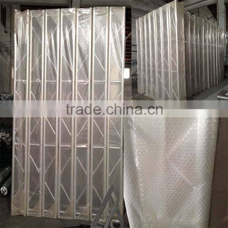 Aluminum stage truss system with wings