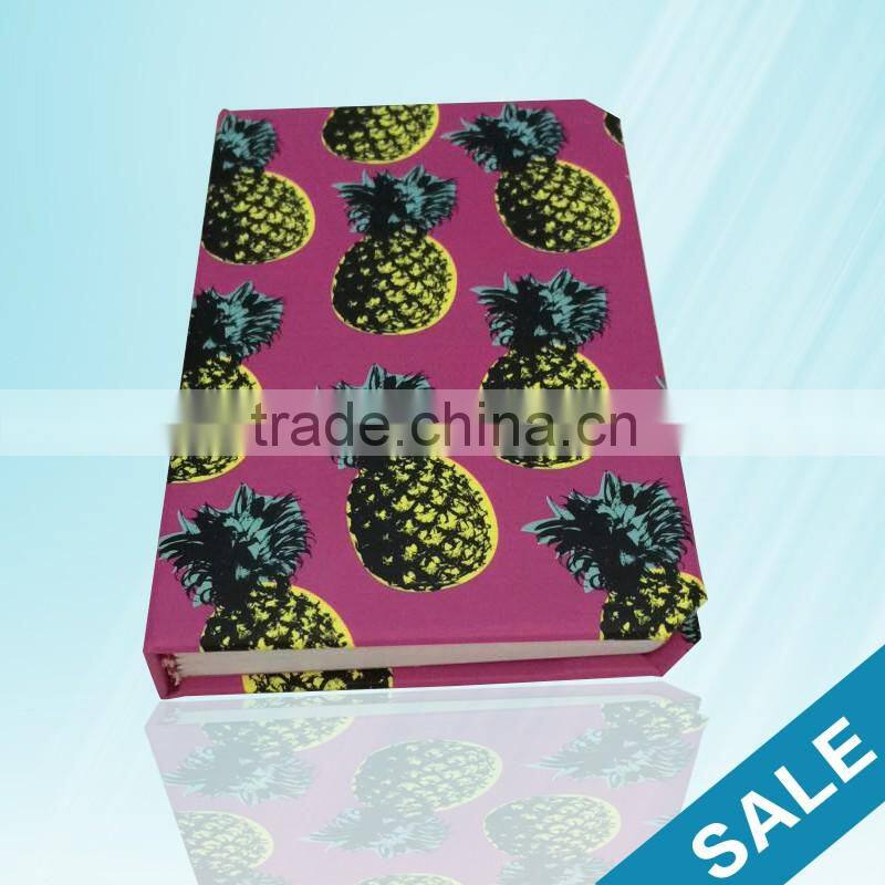 hardcover blank notebook