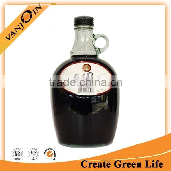 1L 2L 3L 4L California Glass Wine Bottle With Handle