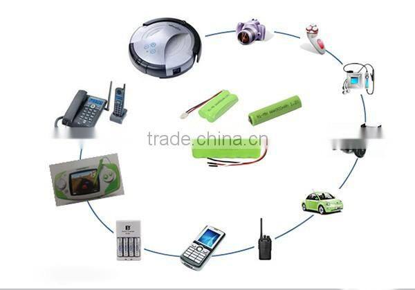 rechargeable 7.2v 4000mah ni-mh battery pack