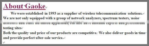 SMA connector 2300~2620 MHz 4g antenna lte 4g antenna