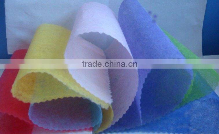 colorful polyester nonwoven for flower wrapping paper