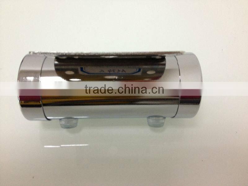 Seal both ends furniture chrome steel round tubular sofa leg A534a