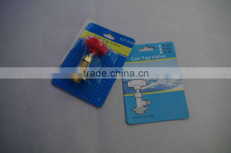 Nice price can tap valve air tap valve