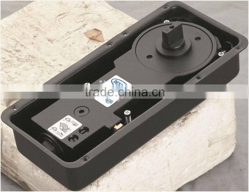 Two speed adjusted stainless steel floor spring / double cylinder hydraulic floor hinge/hydrauic bottom pivot door closer(DL-14)