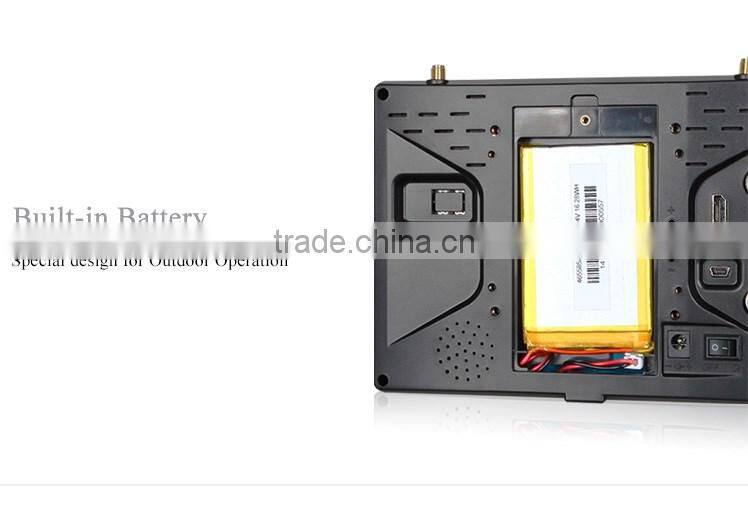 7 inch fpv monitor plastic sunshade sunlight readable drone aircraft for aerial photograph