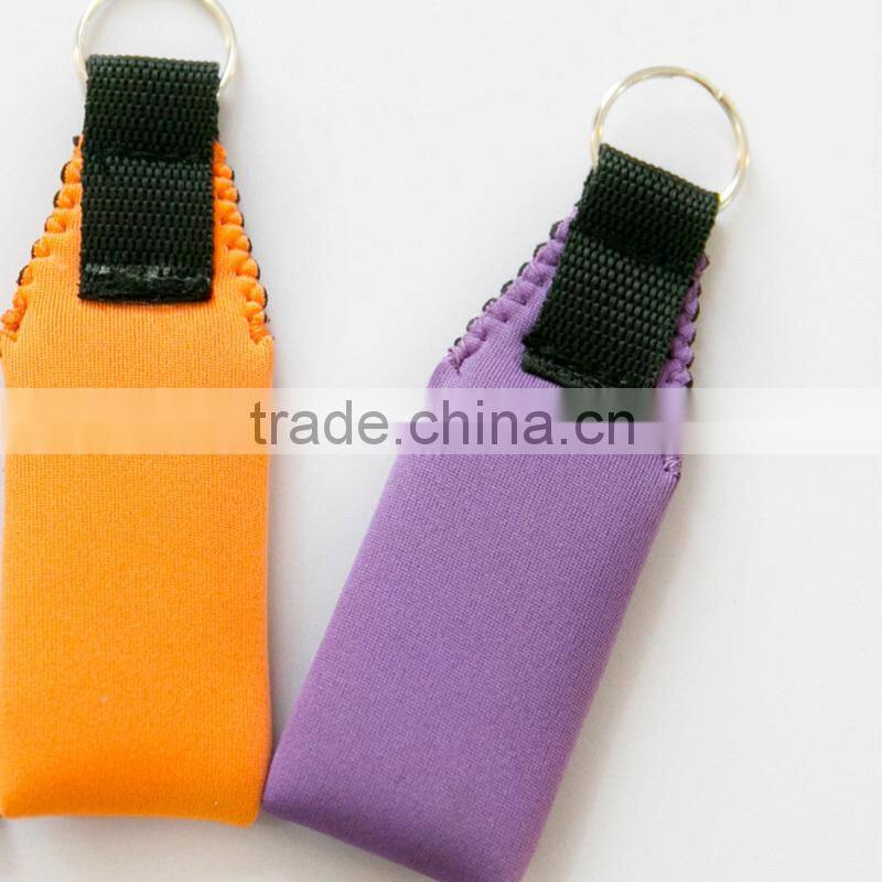 Wholesale cheap neoprene key holder lightweight key holder for kids