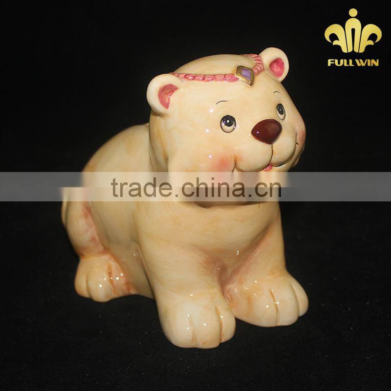 Children coin money bank box carton figure money box